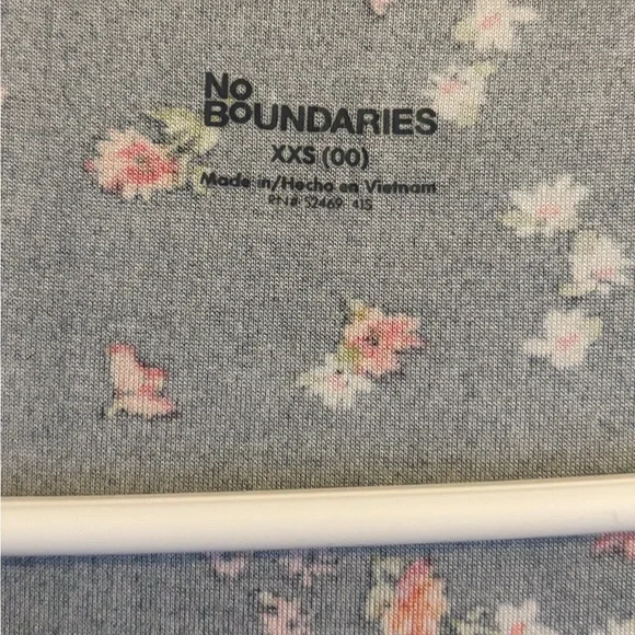 No Boundaries Black Floral Dress - Picture 3 of 3